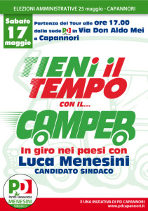 tieni il tempo con il ...camper